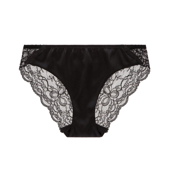 Sandra silk satin and Stretch French Leavers lace bra 2001-4A - SILK underwear , French lace, silk g string, silk knickers, French lingerie