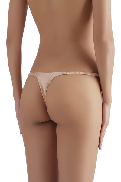 ** The Most Comfortable G-String EVER ** Everyday Silk G-String 1715 - SILK underwear , French lace, silk g string, silk knickers, French lingerie