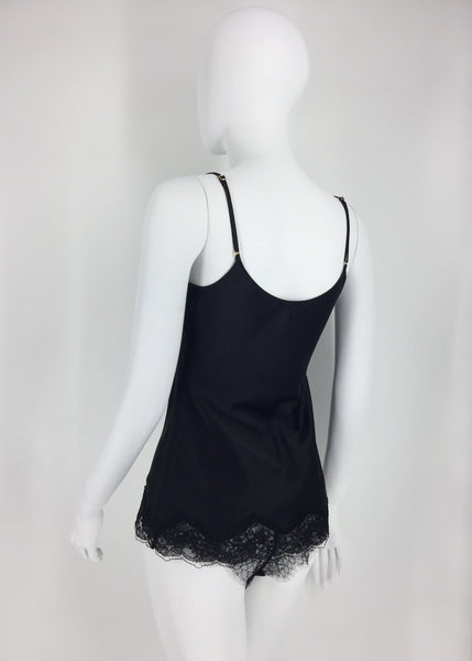 Bias cut, Silk and French lace Chemise 6001-Top - SILK underwear , French lace, silk g string, silk knickers, French lingerie