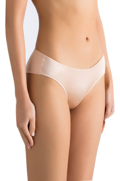 ** Perfect for jeans ** Everyday Silk Briefs with Low-Waist Seamless back (1805) - SILK underwear , French lace, silk g string, silk knickers, French lingerie