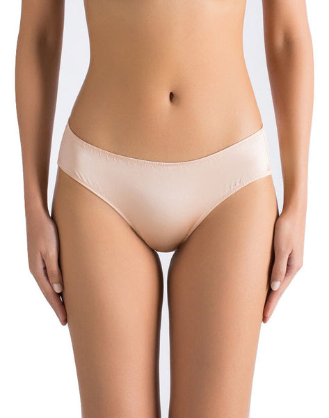 ** Perfect for jeans ** Everyday Silk Briefs with Low-Waist Seamless back (1805) - SILK underwear , French lace, silk g string, silk knickers, French lingerie