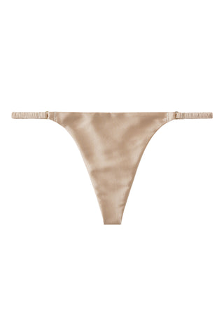 ** The Most Comfortable G-String EVER ** Everyday Silk G-String 1714 - SILK underwear , French lace, silk g string, silk knickers, French lingerie