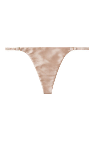 Ultimate luxury ** Silk G-String with Chantilly lace 1702