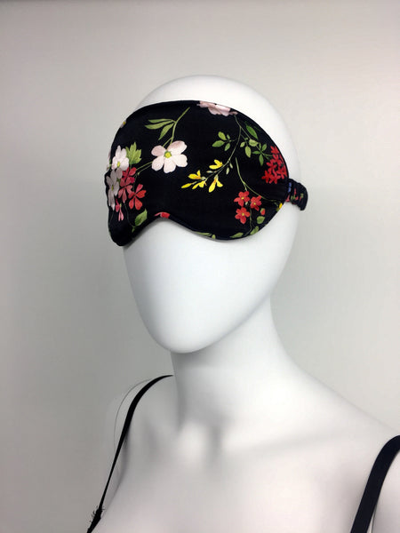 100% Silk Sleep Mask - Sandra Silk Zen Garden Collection 1002-CB - SILK underwear , French lace, silk g string, silk knickers, French lingerie